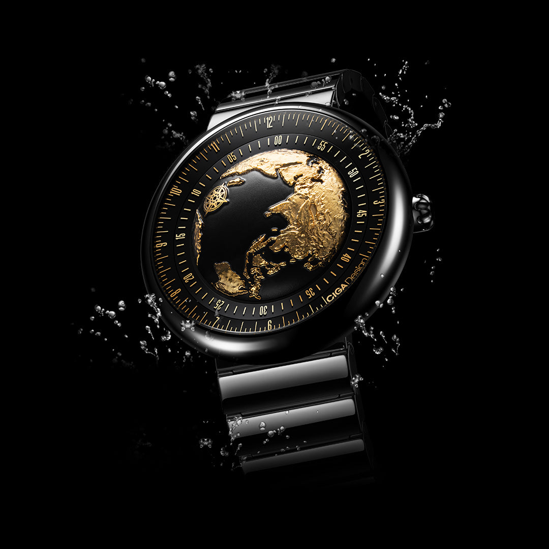 CIGA design Blue Planet II Gilded Age — caseback