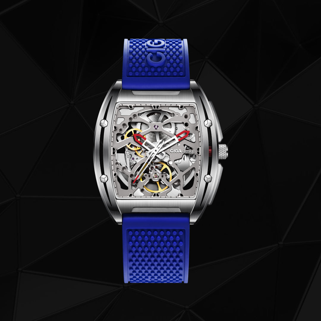 CIGA design Edge — caseback e movimento