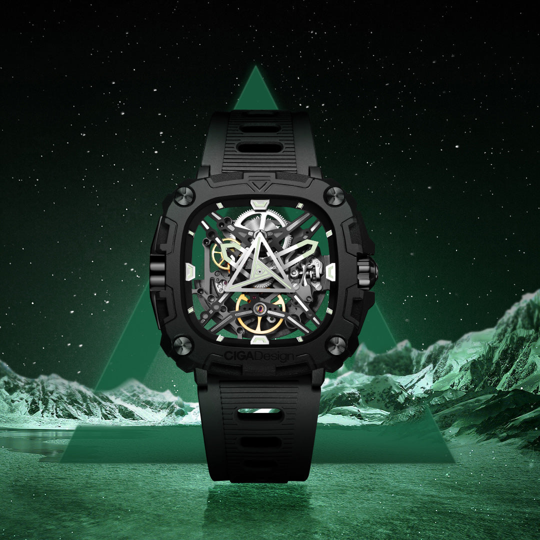 CIGA design Eye of Horus — detalhe mostrador