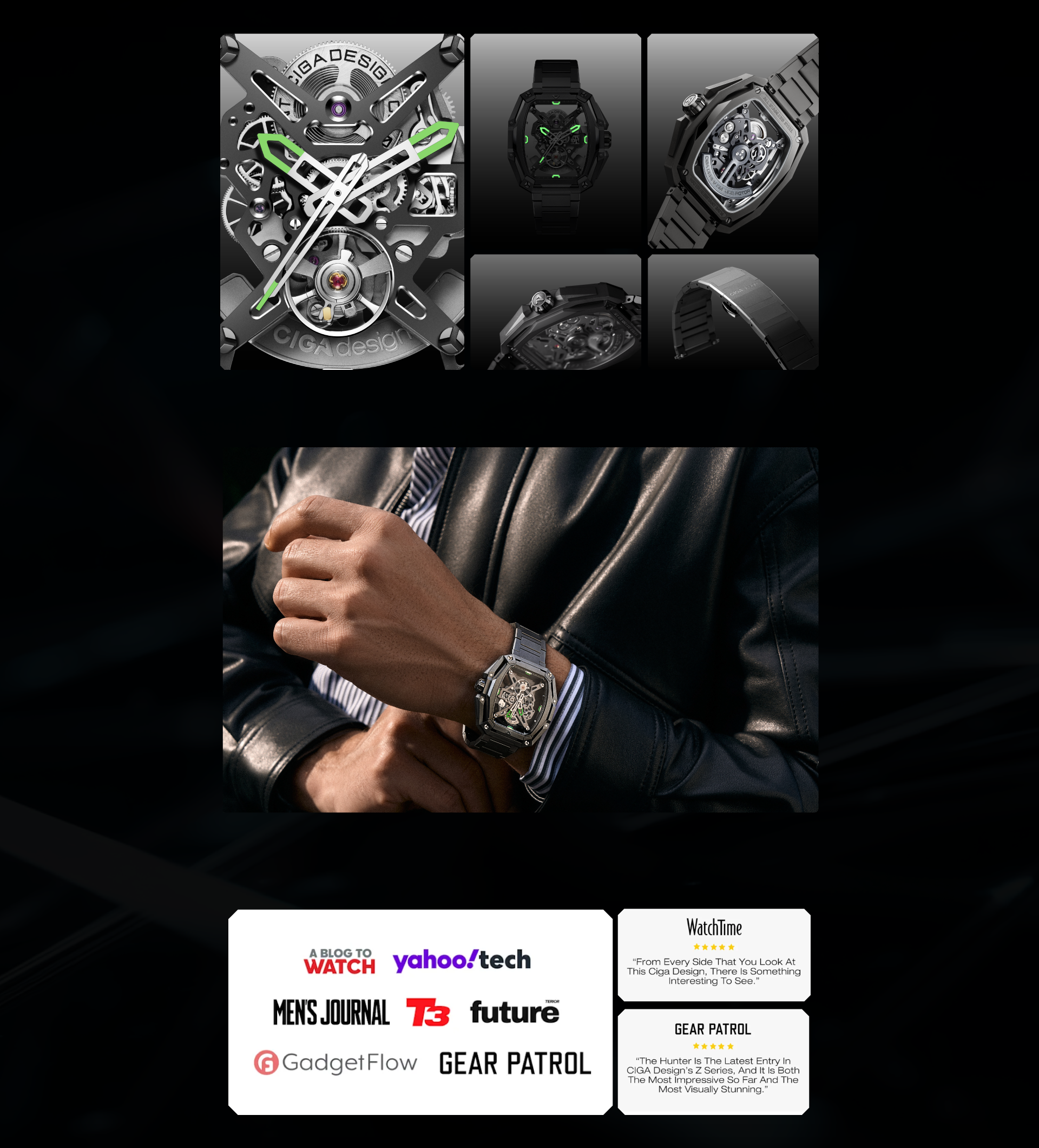 CIGA design Hunter — vista frontal